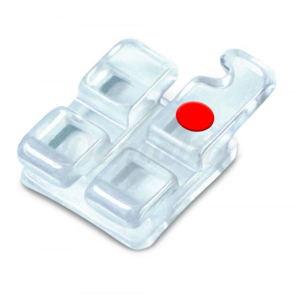 Kit Brackets Estético Zafiro Pure Caso 5x5 MBT y ROTH (20ud.) ORTHO