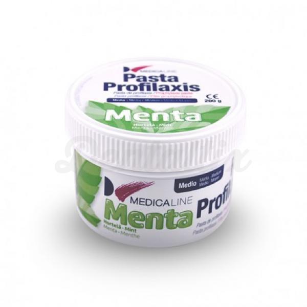 Pasta Profilaxis Sabor Menta Verde Grano Medio 200G Img: 201906291