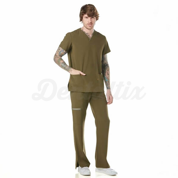 Pijama Sanitario Abbott Square para Hombre - L Img: 202508161