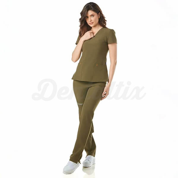 Pijama Sanitario Abbott Square para Mujer - M Img: 202508161
