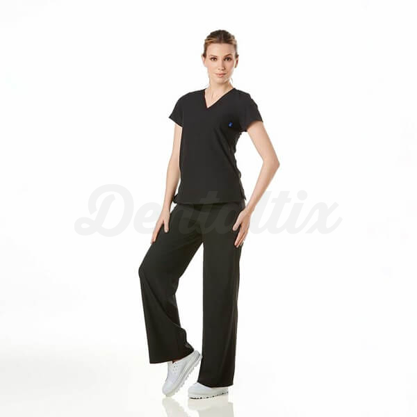 Pijama Sanitario Hunter Pro-Flex para Mujer - L - Negro Img: 202508161