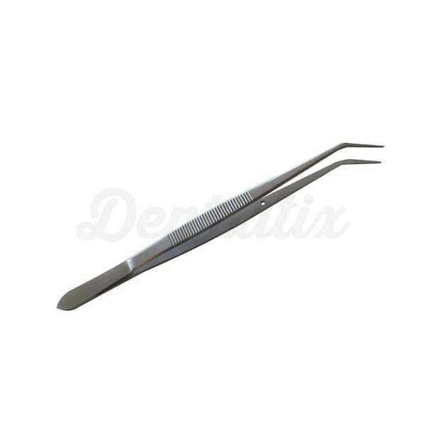 PINZAS ACERO INOX CURVAS 16 cm CON RANURAS INTERIOR Img: 202201291
