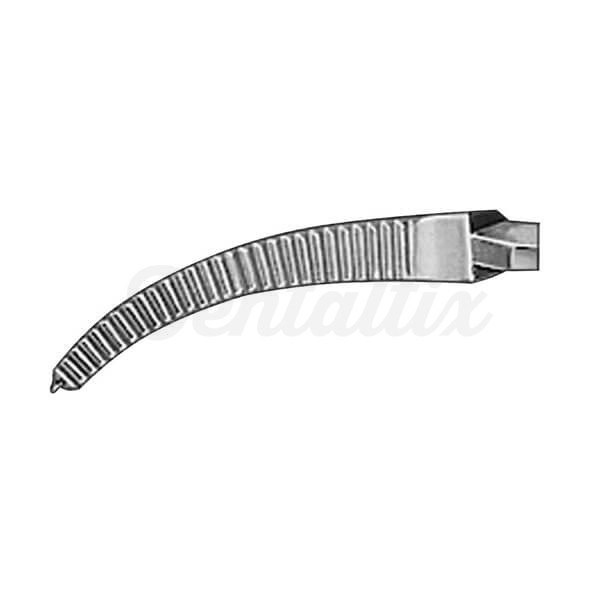 Pinza Arterial Halsted Mosquito Curva (125 mm) - Con Dientes Img: 202408101