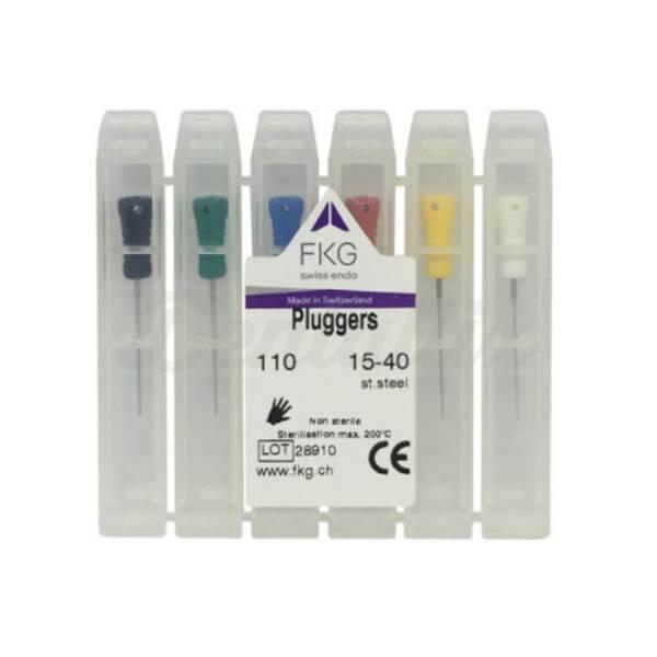 Pluggers - Espaciadores punta plana, 25 mm, ISO 15 Blister de 6 unidades Img: 202210011