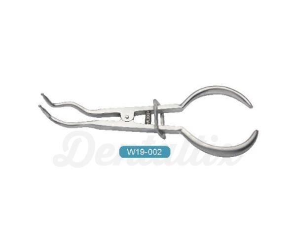 FORCEPS CAUCHO DAM CLAMP 17 cm 