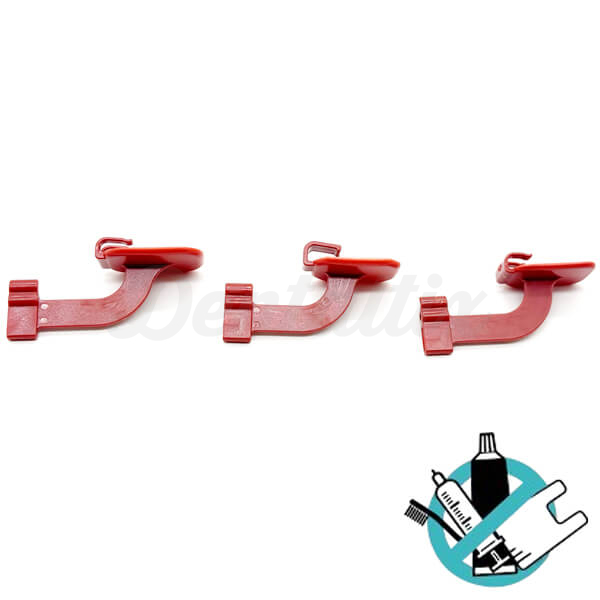Kit de Posicionadores para Sensor Intraoral Digital - Rojo Img: 202506141