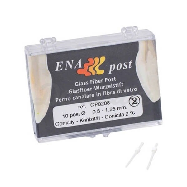 EnaPost Poste Radicular Fibra de Vidrio 2% D0,8-1,25mm Pa 10 Img: 202306031
