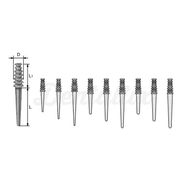 PERNOS KOMET ER ELO 50L 9A.0.110 titanio 10 ud Img: 202304011