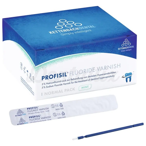 Profisil: Barniz de Flúor (Blísters de 0.5 ml) - Menta (50 uds) Img: 202409211