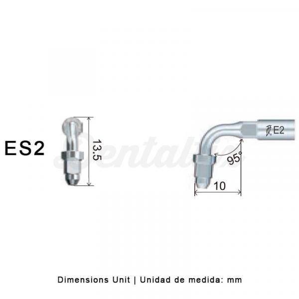 Punta ultrasonidos Woodpecker ES2 compatible SIRONA, Endo Img: 202201291