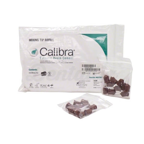 CLEAR MIXING TIPS REFILL CALIBRA AUTOMIX 50u. Img: 202307011