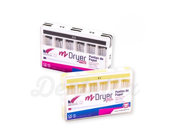 m-Dryer Flex: puntas de papel  p/m-Conic Flex (100 uds) - F1 - F3 (100 uds) Img: 202008081