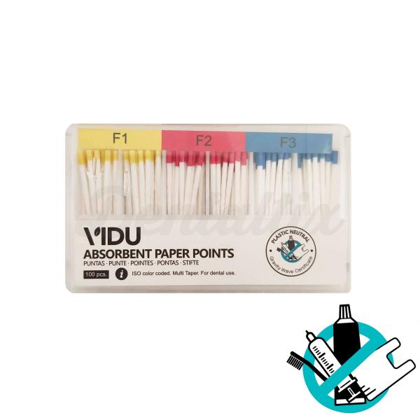 Puntas de Papel Sistema Protaper (100 uds) - F1 - F3 Img: 202402241