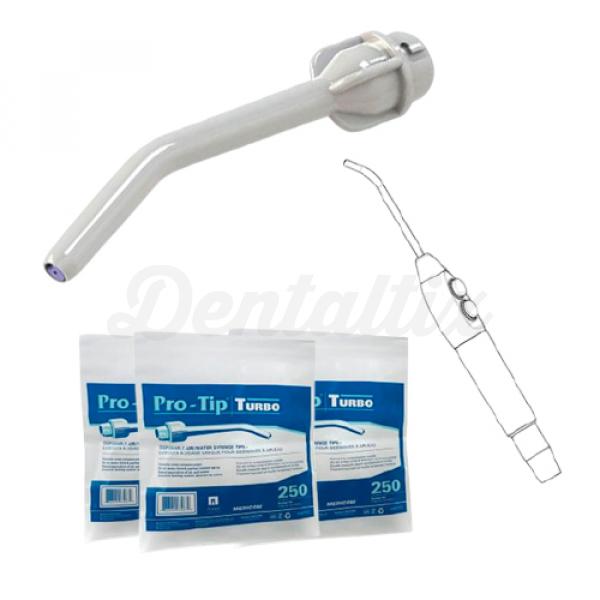 Puntas Pro-Tip 3 Bolsas de 250 uds c/u + Adapt Pro-Tip Kavo (KA149) de regalo