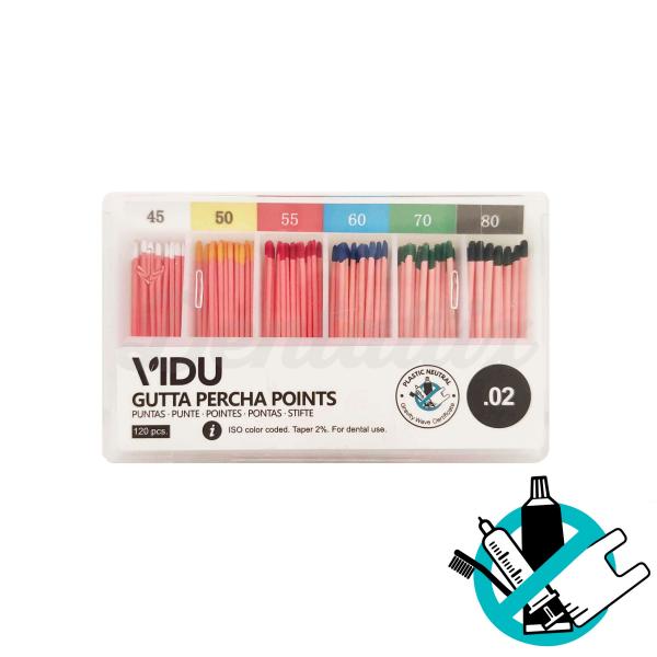 Puntas de Gutapercha de Conicidad .02 (120 uds) - Surtido Nro 45 - 80 Img: 202402241