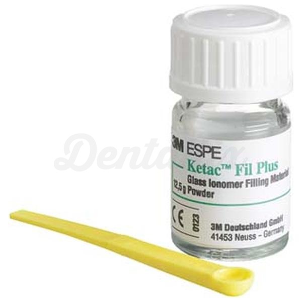 Ketac Fil Plus Aplicap: Cemento Ionómero de Vidrio (50 uds) - Polvo 12,5 g - Color A3 Img: 202408101