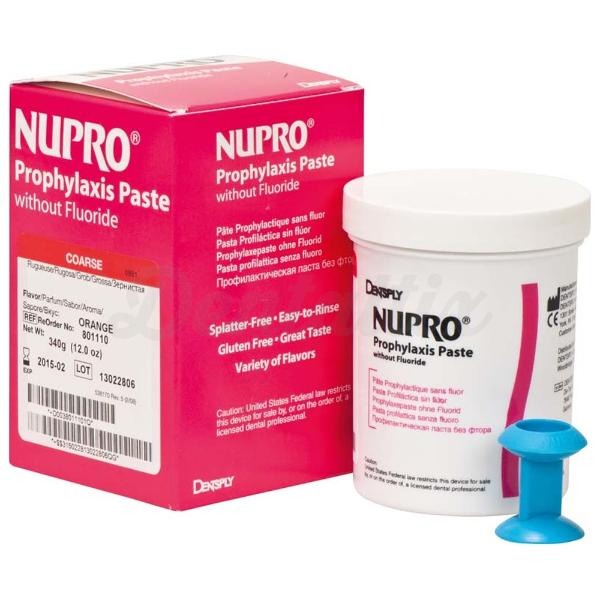 Nupro JAR sin flúor - Pasta de profilaxis - GRUESO NARANJA (340 gr) Img: 202408101