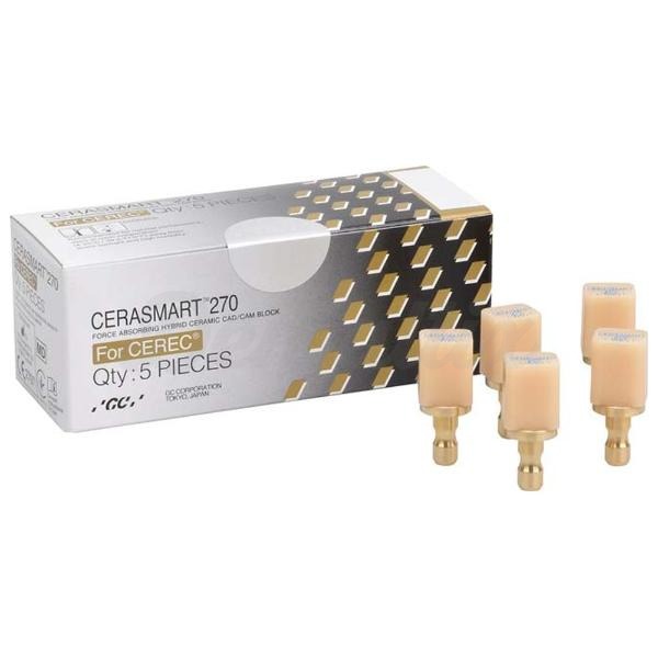 Cerasmart 270: Bloques CAD/CAM de Cerámica Híbrida - A3 LT Cerec (T12) Img: 202408101