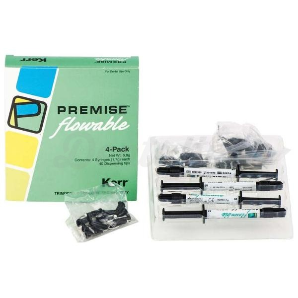 Premise Flowable: Composite Fotopolimerizable - Kit: 4 Jer. de 1.7 gr - A3 Img: 202408101