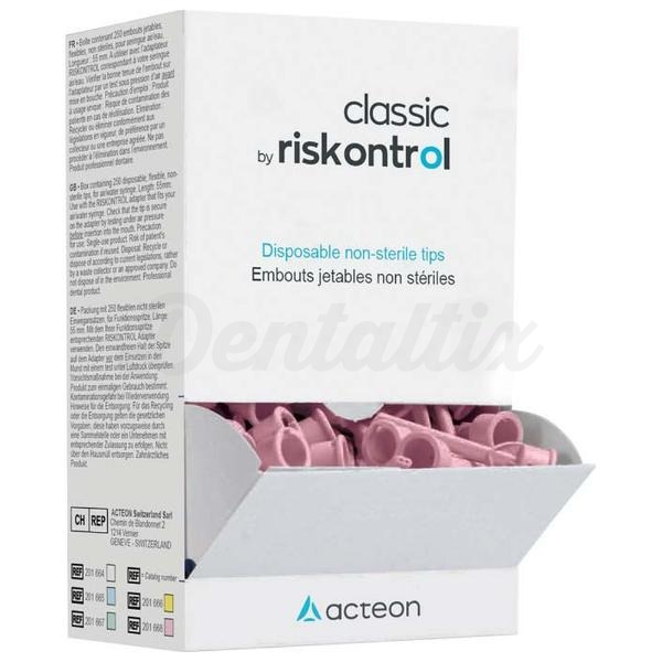 RISKONTROL: Puntas No Esterilizadas (250 uds) - ROSA Img: 202408101