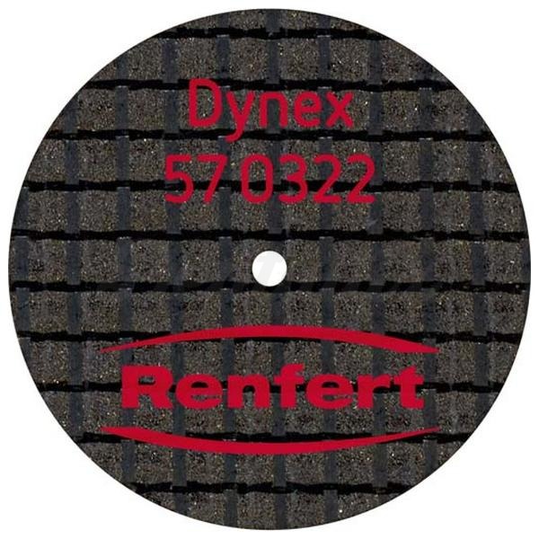 Dynex: Discos de Corte Elásticos y Estables para Aleaciones y Esqueléticos (20 uds) - Di: 22 mm A: 0.3 mm Img: 202408101