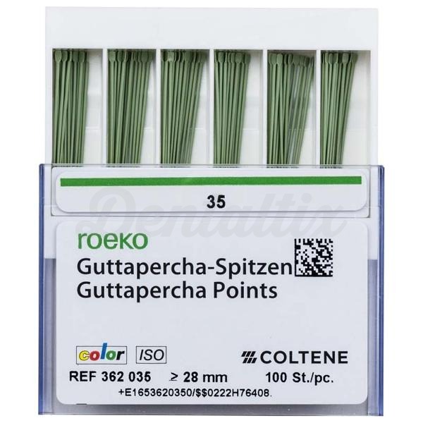 Supra Color: Puntas de Gutapercha  (100 uds) - Nº35 Img: 202408101