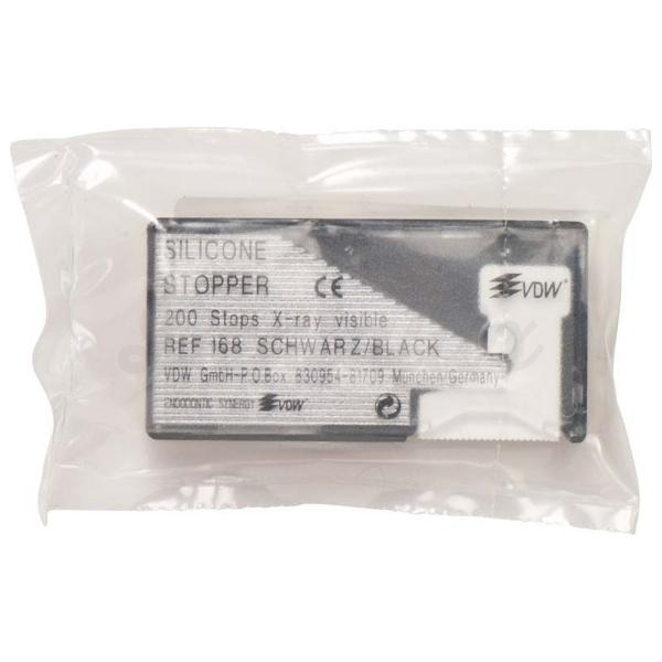 Topes de silicona con dispensador (200 Uds) - NEGRO (31 mm) Img: 202408101