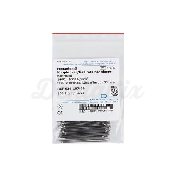 Remanium: Anclajes de Botón (100 uds) - 1 mm Img: 202408101