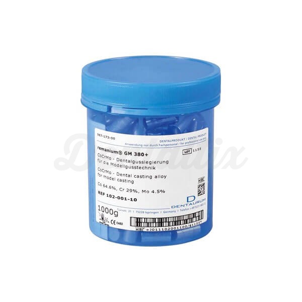 Remanium GM: Aleación para Técnica de Colado de Modelos (1 kg) - Duro Img: 202408101