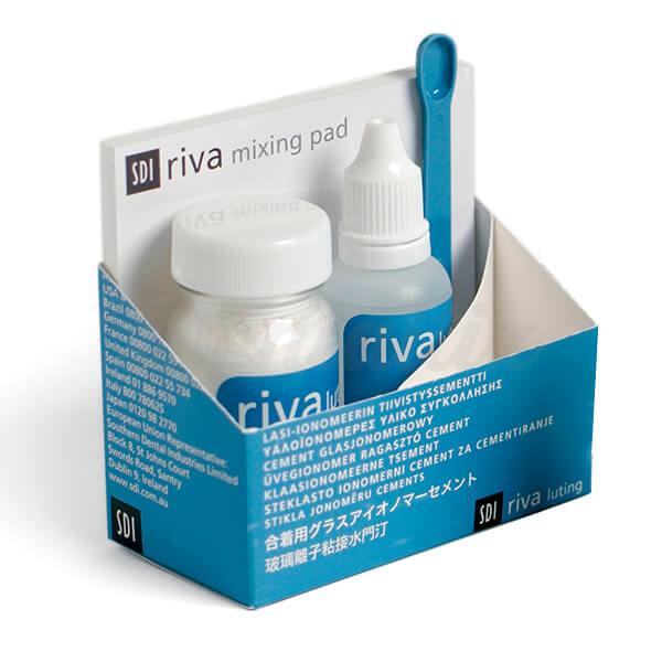 Riva Luting: Kit Polvo / Líquido (35 gr / 24.3 ml)