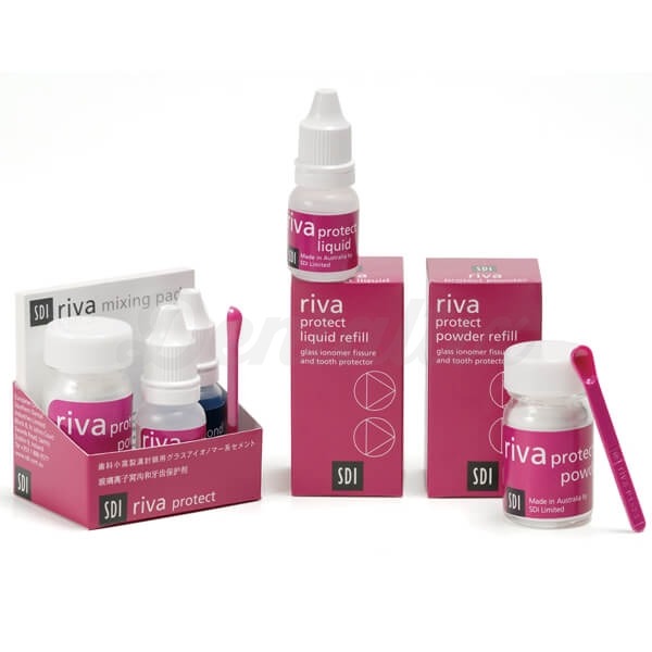 Riva Protect: Kit Sellador Polvo / Líquido (15 gr / 9.1 ml) - Tonalidad Blanca Img: 202306101