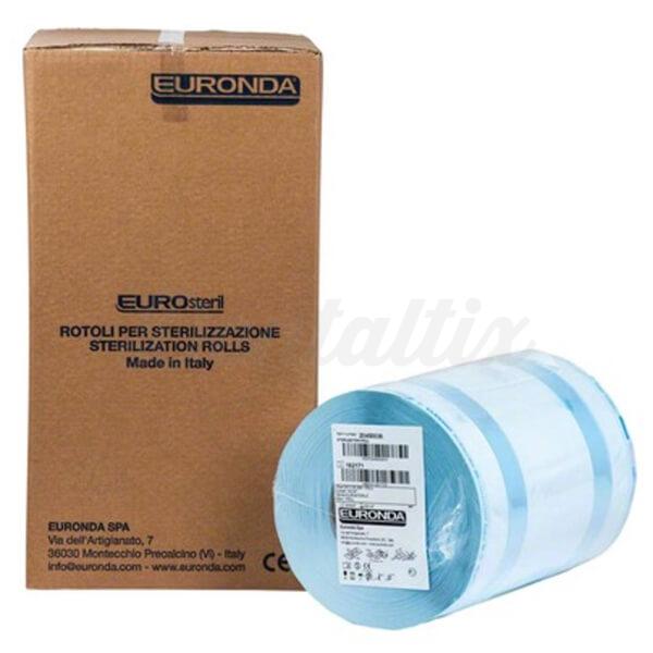 ROLLO DE ESTERILIZACIÓN EUROSTERIL 25X5 CM X 100 M (1 ud) Img: 202111131