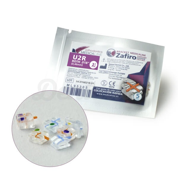 Soul - BRACKETS ZAFIRO ROTH .018 - .018 L1/2L rep Img: 202412141