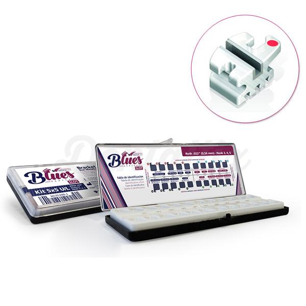 Bracket ML Cerámico r/metal Roth .022 L4R Hook rep Img: 201807031