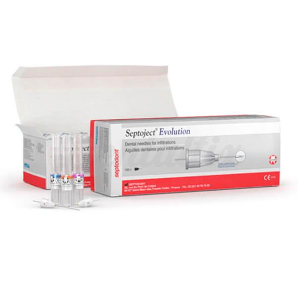 AGUJAS SEPTOJECT EVOLUTION 27G 16 0,4x16mm 100u. Img: 202112181