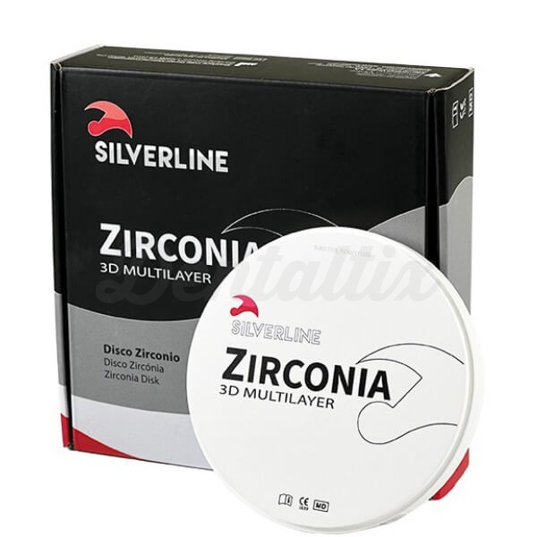 Multilayer 3D: Discos de Zirconio 98 mm de Diámetro - A3 (16 mm) Img: 202501251