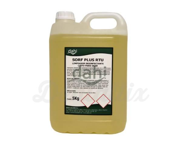 Sorf Plus Amarillo: Desinfectante bactericida-fungicida (5 L) - 5 Litros Img: 20200