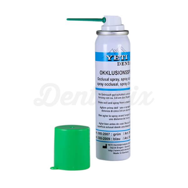 Spray De Oclusión Yeti Dental (75Ml)-Frasco 75ml. Verde