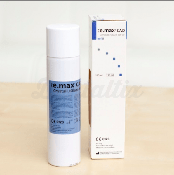 IPS EMAX CAD cristal glaseado spray 270 ml Img: 201807031