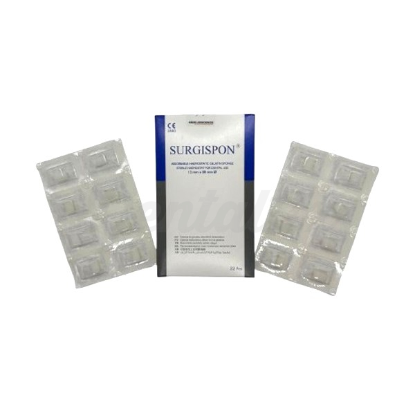 Surgispon: Esponjas Hemostáticas Cilíndricas (32 uds) Img: 202506281