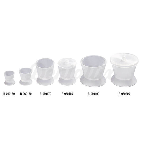 Taza silicona con tapa para acrílicos y resinas - GRANDE Img: 202509201
