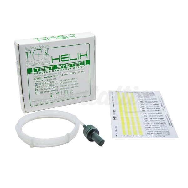 Test Helix Clase 6: Indicador Químico para Autoclaves (18 uds) Img: 202402171