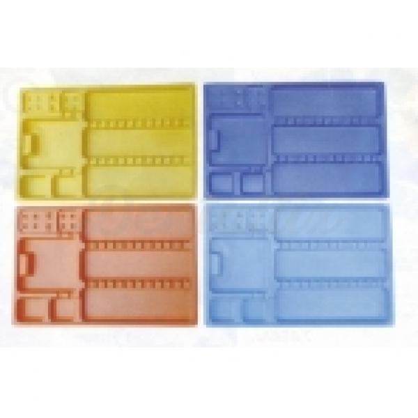 BANDEJAS VERDES 18x28cm. (cx400u.) DESECHABLES