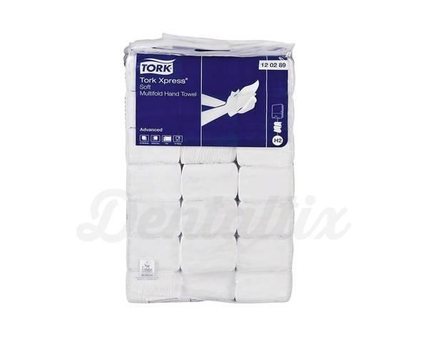 Tork Xpress Soft: Toallitas de Papel con Doble Capa 21 x 26 cm (21 uds)