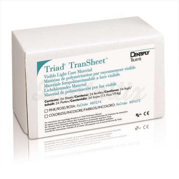 TRIAD TRANSHEET transparente 24 ud