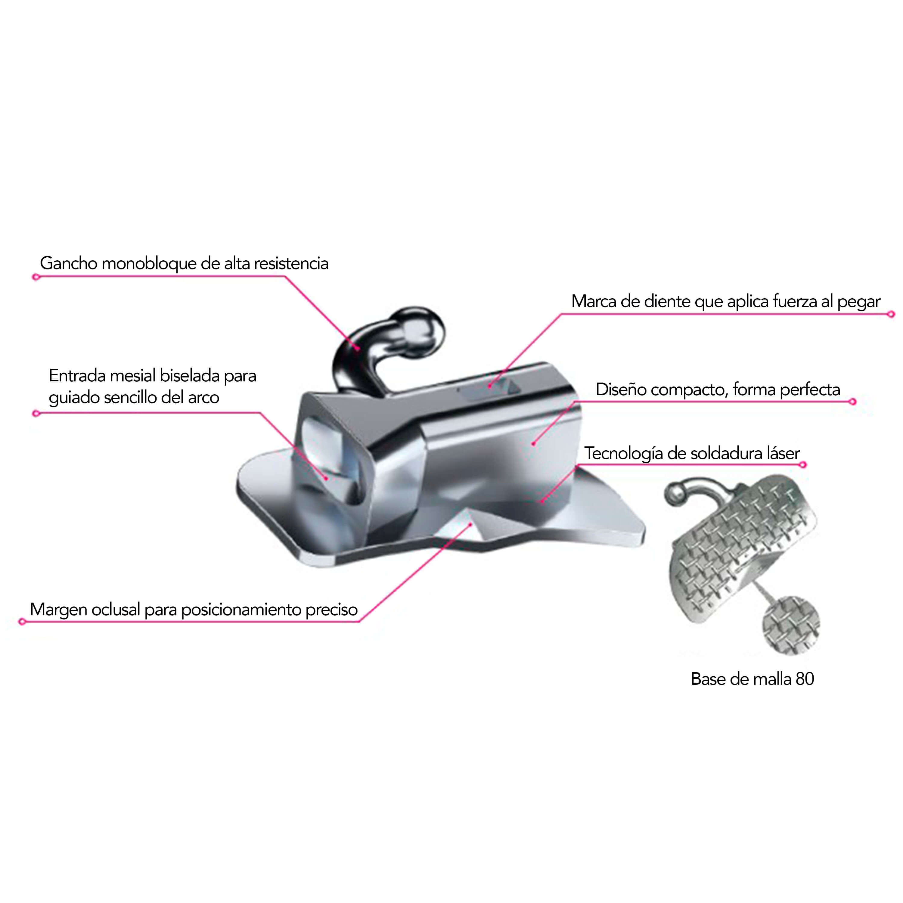Tubos Bucales De Ortodoncia Para Odontología - EBay