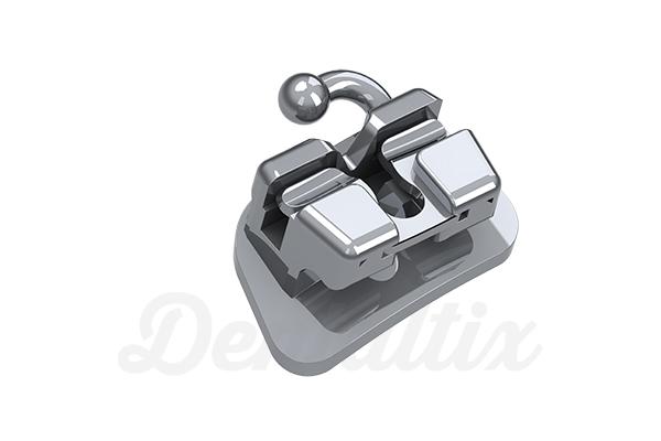 Tubo Simple Autoligado EasyClip+ Adhesión Directa Interactivo Roth .022" UR -10T° 0°A 8°OFF. 1 Unidad Img: 202003142