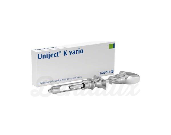 Uniject® K vario: Jeringa cromada (1ud) Img: 202003071