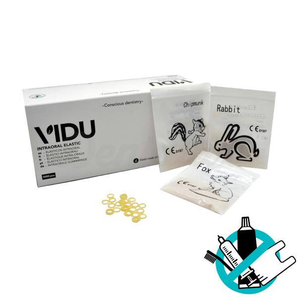 Elásticos Intraorales 4.5 OZ 3/16” 5000 uds
