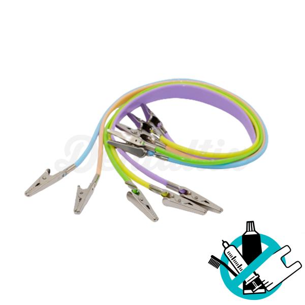 Pinza Porta Baberos azul